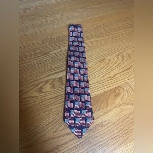 America Traditions Patriotic American Flag Tie